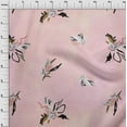 thumbnail image 4 of oneOone Rayon Light Pink Fabric Floral & Craft Projects Decor Fabric Printed By The Yard 56 Inch Wide, 4 of 8