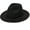 Black, variant on Straw Fedora Hat Mens Fedora Hats for Men Trilby Hat Sun Hat Panama Hat Linen Packable Straw Beach Jazz Hat Black