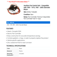 thumbnail image 2 of Auxiliary Fan Control Unit - Compatible with 1969 - 1974, 1987 - 2005 Chevy Blazer 1970 1971 1972 1973 1988 1989 1990 1991 1992 1993 1994 1995 1996 1997 1998 1999 2000 2001 2002 2003, 2 of 2