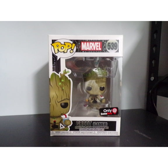 Funko POP Marvel Groot Gamer 539 Vinyl Bobble Head Figure