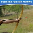 thumbnail image 4 of Uxcell Soft Rubber Arrowhead, Safety Archery Arrow Tips Practice Tips Broad Heads Replacements Arrow Points for Hunting Outdoor Archery Game Red, 4 of 5