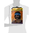 thumbnail image 2 of Groovy 60's Hippie Character Costume Kit Wig, Mustache Headband, 2 of 2
