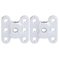 thumbnail image 2 of Flange Coupling Connector, Motor Guide Shaft Coupler 2Pcs Shaft Holder Aluminum Alloy  For Intelligent Robots For, 2 of 8