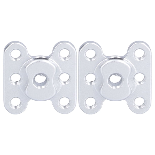 Motor Guide Shaft Coupler,2Pcs Flange Coupling Lightweight Rigid Flange ...