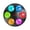 Black, variant on YIFAEUX Electronic Memory Game Machine with Sound Light Focus Reaction Training Repeat Color Multiplayer Interactive Memory Challenge Toy