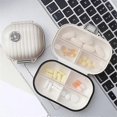 thumbnail image 5 of Weekly Pill Organizer Shell Shape 7 Days Travel Capsule Tablet Jewelry Storage Box Container Case, 5 of 5