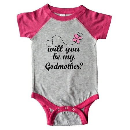 

Inktastic Godmother Proposal Baby Girl Gift Baby Girl Bodysuit
