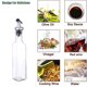 thumbnail image 3 of Juego de 2 botellas dispensadoras de aceite de oliva, juego de aceite y vinagre, botella de aceite de cocina, botella de aceite de vidrio alto cuadrado, 3 of 6