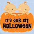 thumbnail image 2 of CafePress - Twins 1St Halloween Body Suit - Baby Light Bodysuit, Size Newborn - 24 Months, 2 of 4