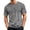 Black, variant on Shirts For Men Casual Striped T-Shirts Short Sleeve Crewneck Basic Tee