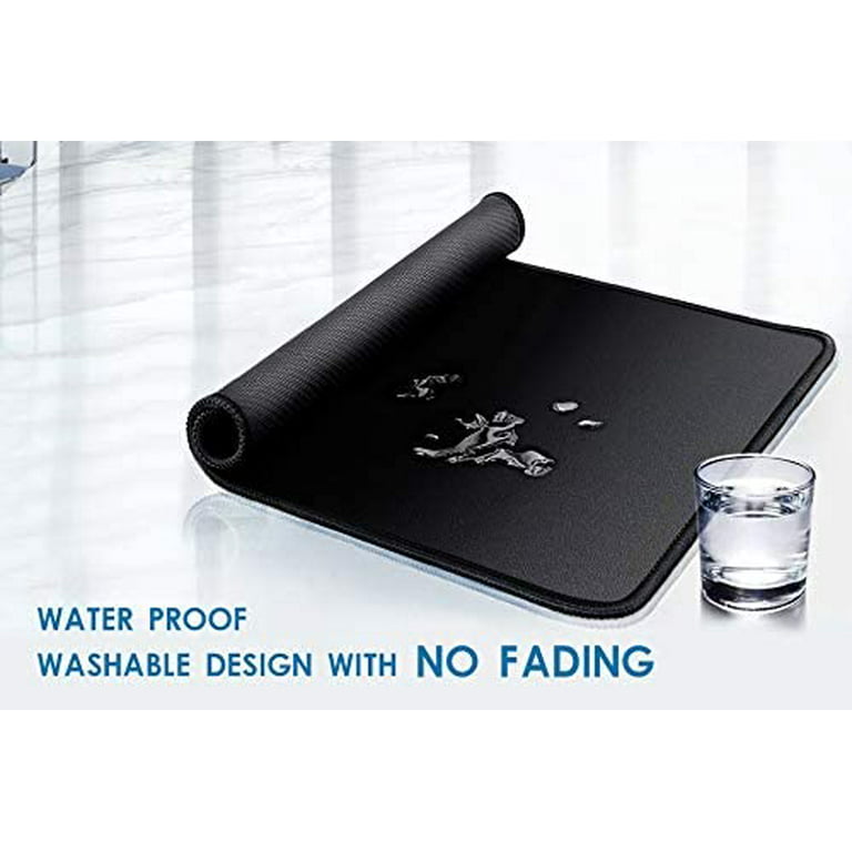 DX-1000M Waterproof Gaming Mouse Pad Stitched Edges Non-Slip Base