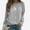 Gray, variant on jjayotai Pullover Sweatshirts for Women, Dragonfly Print Long Sleeve Crew Neck Sweatshirt Casual Loose Cute Graphic Shirts Tops