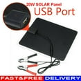 thumbnail image 6 of MesaSe 20W Solar Panel 12V Trickle Charge Battery Charger Maintainer Marine RV Car T-IT, 6 of 7