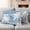Blue, White, Gray, variant on Pink Palm Trees Outdoor Waterproof Throw Pillow Covers 16x16 Set of 2, Farmhouse Tropical Summer Beach Decorative Pillowcases Cushion Pillowcase for Couch Sofa Patio Outside Pillow Protector