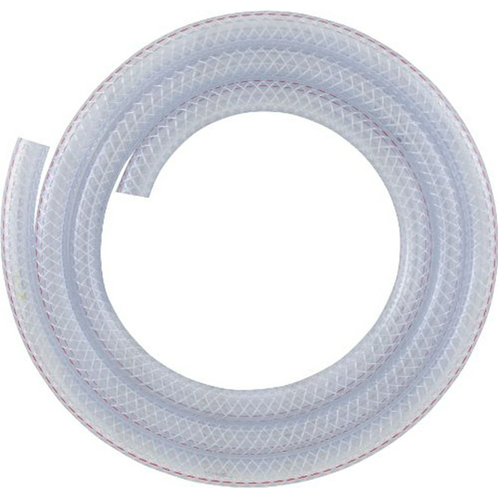 LDR Industries 516 B3810 Reinforced Clear Braided PVC Vinyl Tubing