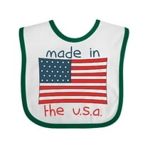 Inktastic Made in the U.S.A. Boys or Girls Baby Bib