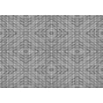 thumbnail image 1 of Ahgly Company Machine Washable Indoor Rectangle Transitional Smokey Gray Area Rugs, 8' x 12', 1 of 7