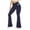 Navy, variant on Women's High Waisted Flare Yoga Pants Bootcut Stretch Workout Pants with Pockets