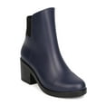 thumbnail image 1 of New Women Melissa 31774 PVC Elastic Capped Toe Chunky Heel Rain Boot, 1 of 5