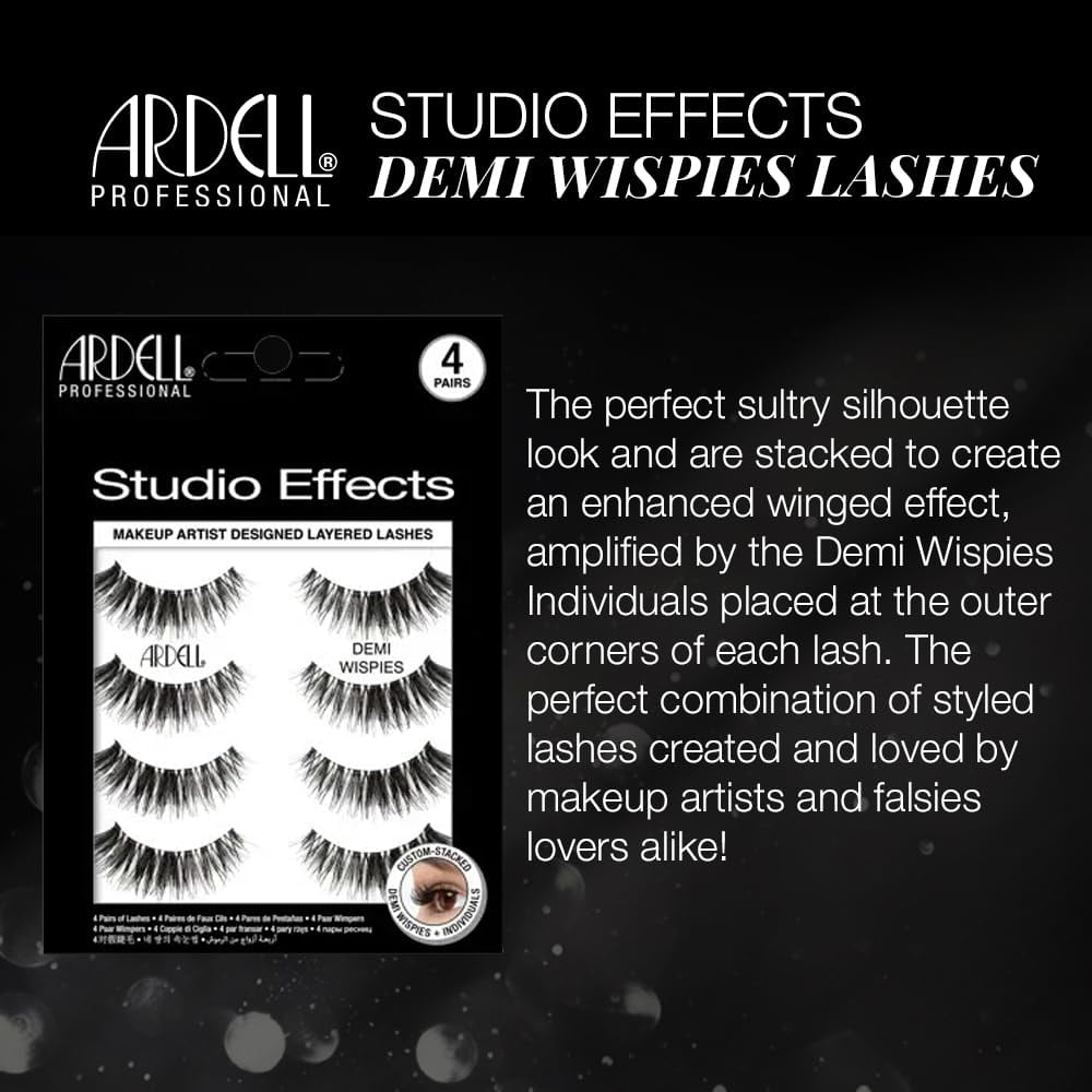 Ardell Studio Effects Demi Wispies Lashes 4 Pk