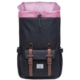 thumbnail image 4 of KAUKKO Mochila para portátil al aire libre, mochila de viaje para portátil de 15,6 pulgadas (5-7-negro) KAUKKO EP5-7-Black, 4 of 5