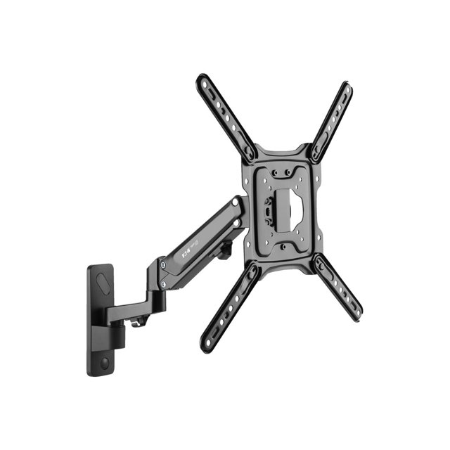 Support Mural pour Téléviseur, Rotation Complète, Inclinaison, Bras Articulé 23-55 Po