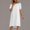B191 White womens summer dresses clearance under $5, variant on Women's Plus Size Short Sleeve Chest Pocket Vacation Dresses Under $10 Summer Round Neck Flowy A-line Tunic Long Maxi T Shirt Sundress Holiday Outfits Evening Dress