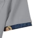 thumbnail image 2 of Mens Manga Corta Botón Abajo Camisas Solapa Color Cuello de Vuelta, Al Aire Libre Casual Blusa para Hombres, 2 of 5