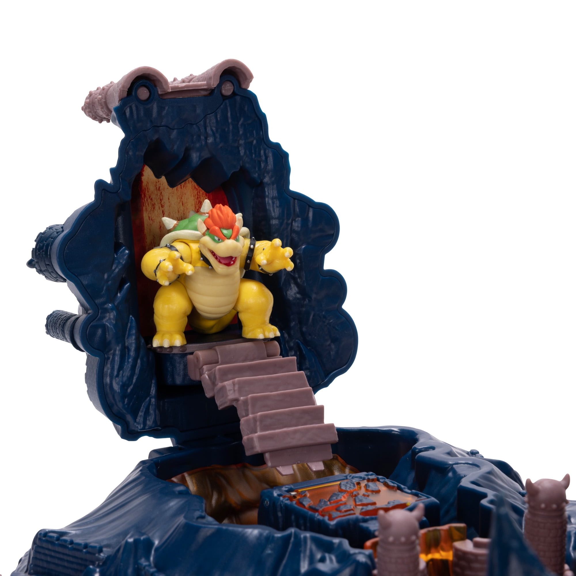 Super Mario Deluxe Bowser Purple Island Playset with Exclusive