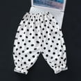 thumbnail image 2 of Otqutp Baby Casual Overalls Summer Girls Lace Pants Girdle Foot Pants Loose and Flared Pants Baby Thin Wear Pants Loose Casual Comfy Trousers (,12-18 Months), 2 of 9