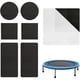 thumbnail image 1 of Kit de reparación para trampolín autoadhesivo | 3 estilos de parches redondos y rectangulares | Reparación resistente de alfombrilla de polipropileno para desgarros y agujeros | Fácil de despegar y, 1 of 5