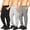 Set a, variant on Essential Elements 3 Pack: Men's Active Performance Lounge Casual Tech Fleece Sweatpants XX-Large, Set A