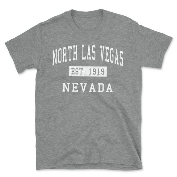 North Las Vegas Nevada Classic Established Men's Cotton T-Shirt