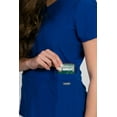 thumbnail image 4 of Medgear Celeste Women's Stretch Scrubs Set with Cross Over Neckline Top and Slim Leg Pants, 4 of 4