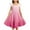 Pinks, variant on Sun Dresses for Girl 2025 Vacation New Girl's 2025 Summer Dresses Smocked Ruffle Sleeve a Line Sundresses Mini Casual Party Dresses Pinky 110