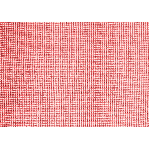 Ahgly Company Indoor Rectangle Abstract Red Contemporary Area Rugs, 6' x 9'