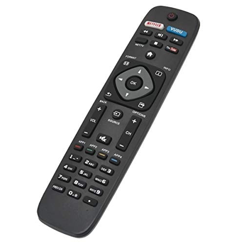Control Remoto ZdalaMit para Philips Smart Ultra HDTV 55PFL5603/F7 55PFK5402/F7 50PFL6602/F7 50PFL5601/F7 75PFL5603/F7 50PFL5903/F7 55PFL5903/F7 65PFL5903/F7 43PFL5703/F7 50PFL5703/F7