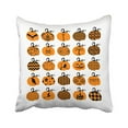 thumbnail image 1 of RYLABLUE Pumpkin Patch Halloween Throw Pillows Cushion Cover Case 20x20 Inches Pillowcases Two Side, 1 of 1