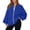 BS50_Blue, variant on Resicozy Zip Up Jacket for Women No Hood Casual Spring Fall Lightweight Oversized Jacket Hoodless Sweat Jacket with Pockets Light Blue XL