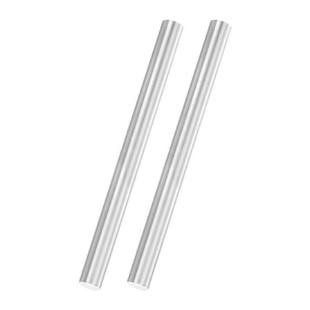 Uxcell 2Pack Round Steel Rods, 8.5mm x 100mm SKD11 Steel Solid Lathe Bar Stock Tool
