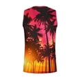thumbnail image 4 of Tejiojio Chemises Hawaïennes pour Hommes, Mode Décontractée Imprimée Sans Manches Pull Col Rond Débardeurs de Sport, 4 of 4