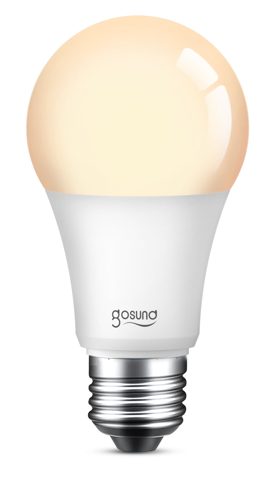 Dimmable Multicolored 60W Equivalent RGBW Color Mode No Hub Required E27 Base Type Xigeapg Smart LED Bulb Wi-Fi Color Light Work with Alexa & Home 2PCS 7W 