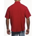 thumbnail image 3 of Pro Celebrity Men's Pro Fishing Outdoor Button-Down Shirt (Scarlet 4XL), 3 of 4