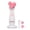 Pink, variant on LAZIOEGR Electric Facial Cleansing Brush Rechargeable Face Scrubber Silicone Exfoliating Massage Kit Portable Skin Care Tool with 3 Heads for Deep Pores, Blue (9.05 inches / 23 cm)