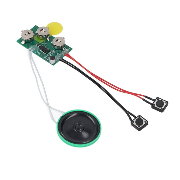 Voice Greeting Card Module, Clear Sound Recordable Voice Module  for Toy