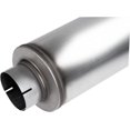 thumbnail image 5 of Floshine 4" Exhaust Muffler,4" inlet/outlet, Universal 30" Overalll Stainless Steel Straight Through Design,Resonator Muffler, 5 of 5