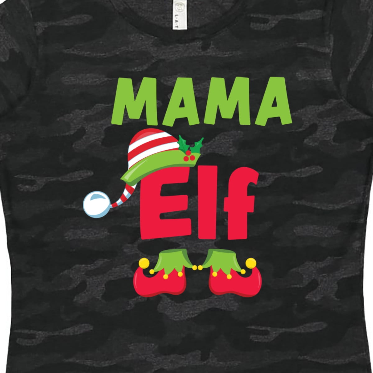 Inktastic Christmas Mama Elf Women's T-Shirt