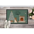 thumbnail image 2 of Carolines Treasures CK7698MAT 18 x 27 in. Red White Bull Terrier Christmas Everyone Indoor or Outdoor Mat, 2 of 4