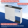thumbnail image 4 of 2 Pack 210 Replacement Filter,MERV 11 20x25x4,Compatible with AprilAire Whole House Air Purifiers 1210, 1620, 2120, 2200, 2210, 2216, 3210, 4200, or Space-Gard 2200 with Upgrade Kit 1213, 4 of 6