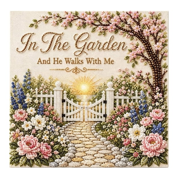 5 Pack DIY Pearl Diamond Art Kit, Inspirational Verse & Floral Painting Set, Handmade Crafts Wall Decor & Relaxing Gift For Adults